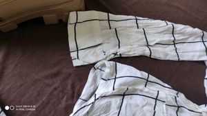 Stylish Checkered Tie-Front Top