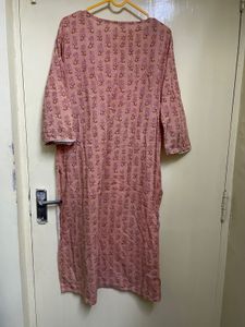 Peach Kurti