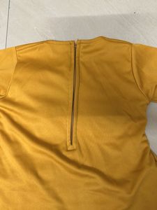 Girls Yellow Floral Dress