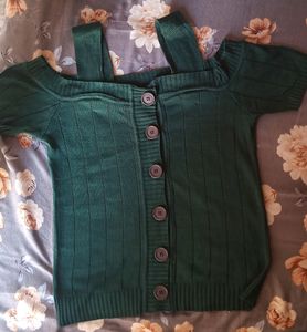 Dark Green Top