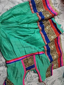 Gorgeous Green Embroidered Anarkali