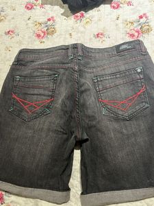 Blue Diamond Denim Shorts
