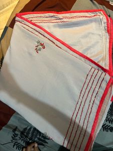Elegant Embroidered Saree
