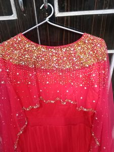beautiful attached  pochu gown