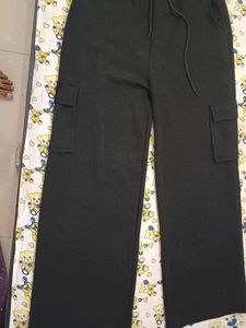 Black Cargo Sweatpants