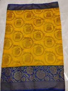 Silk Saree With Heavy Zari