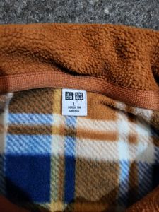 Plaid Fleece Jacket