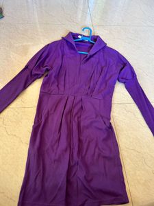 Purple Casual Dress