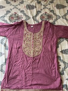 Embroidered Kurti Top