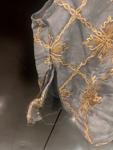 Grey Lehanga With Gota Patti Work
