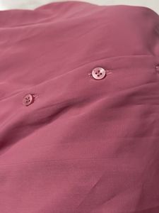 Pink Button-Down Shirt