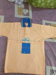 Vintage Orange Polo Shirt