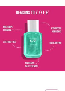 MyGlamm LIT Nail Enamel Remover