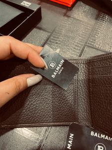 New Balmain paris mens wallet
