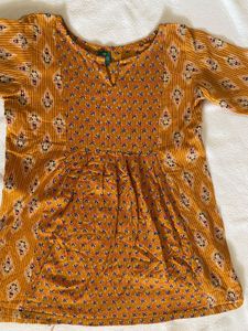 Printed Short Kurti