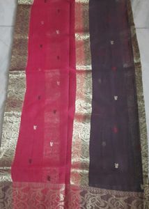 Bengal Handloom Tant Benarasi Saree