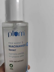 Plum  Rice Water And Niacinamide toner