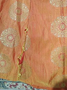 Orange Lehenga Choli Set
