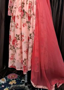 Floral Long Gown