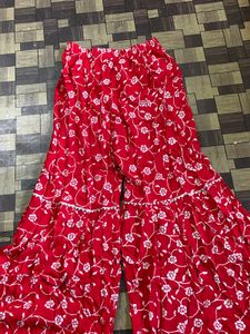 Bridal Red Sharara