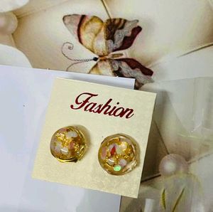 Resin Square Earrings 3 Pair Combo