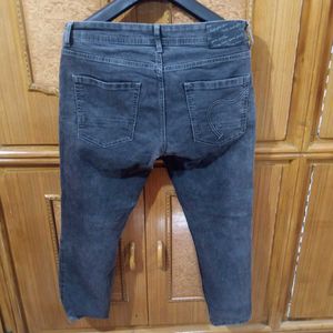 Stylish Grey Denim Jeans