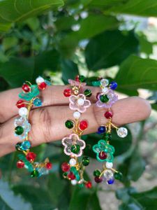Floral Beaded Bracelets
