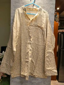 Mens Full Sleeve Mid Length Kurta