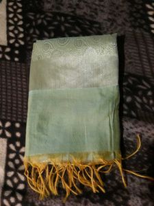 Pista Green Banarsi Dupatta