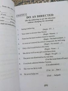 Challenges Before ICSE ENGLISH Grammar