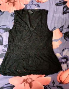 Y2k Black Sleeveless top 🖤