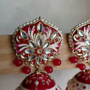 High Quality Pink Jhumke