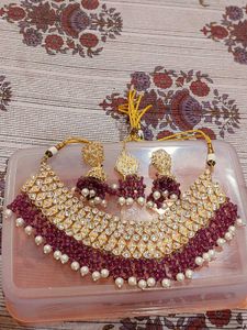 Stunning Indian Jewelry Set I Will Adjust The Pric