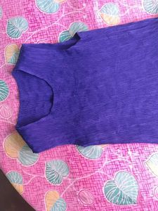 Blue Sleeveless Dress