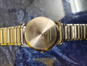 peter England silver-Tone Wrist Watch