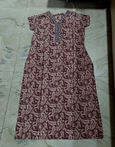 Paisley Print Kurta