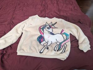 Kids unicorn flipup Sweater