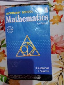 Rs Aggarwal Class 10 Secondary Mathematics Book