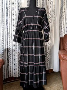 Plaid Maxi Dress