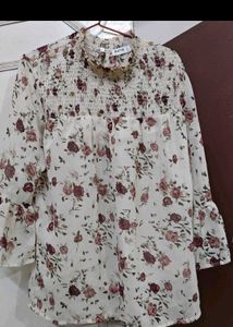 Mavie Vintage Floral Tunic Top