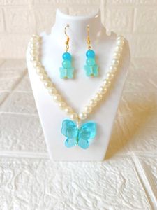 Butterfly Necklace Set🩵