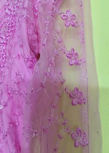 "Pink- Organza Suit"