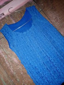 Sleevesless Net Design Top