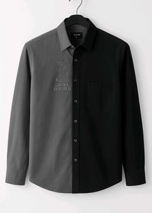 Two-Tone Long Sleeve Shirt