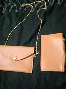 Small Pouch And Sling Bag