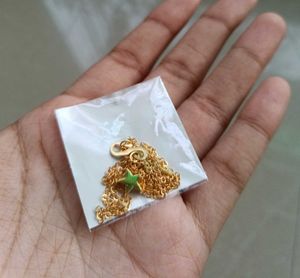 Little Star Pendant Gold Necklace💛✨