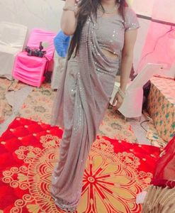 Bollywood Style Full Sequence Saree