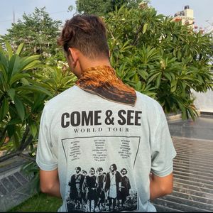 animal skin print bandana