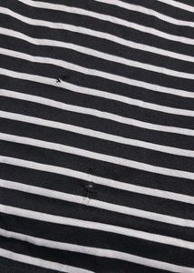 Striped Adidas Tee with Sequins