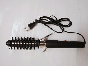 2 In 1 Hair Brush Straightener &amp; Curler ❤️😍